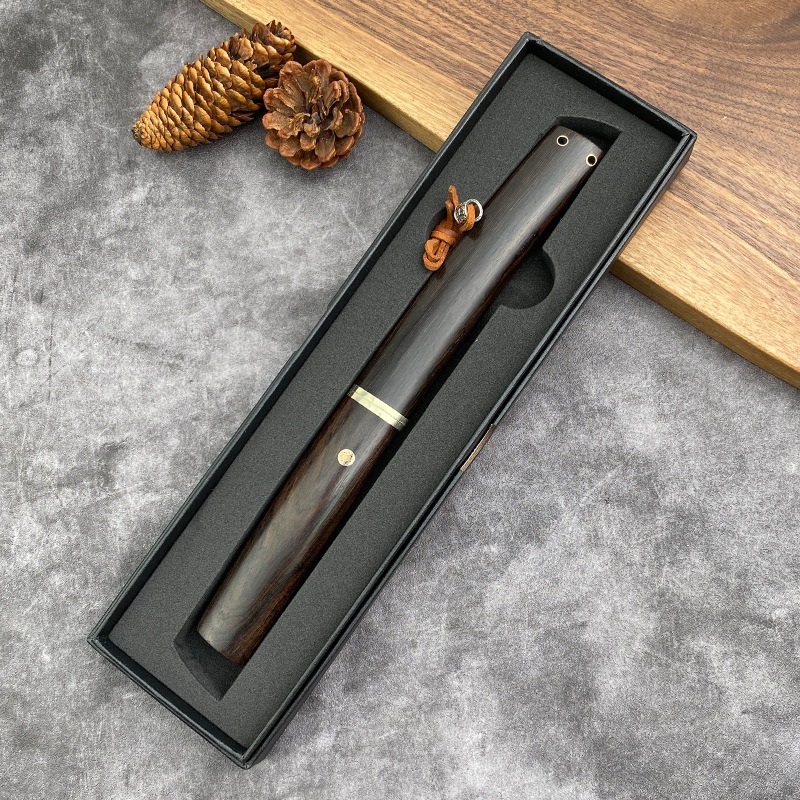 高硬度 VG10 ダマスカスタンブレード黒檀ハンドル固定刃ポ - Woodworking In Japanese のレビューと価格