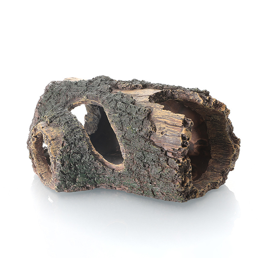 1PC 水槽の装飾造園水族館風景樹脂工芸品の装飾木樽木の破片 - Woodworking Resin のレビューと価格