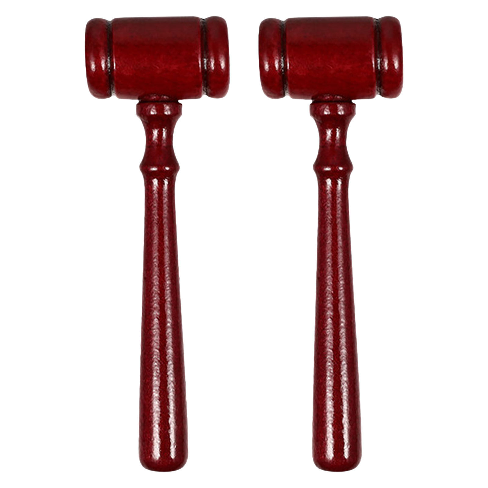 2個入り木製裁判官用ハンマー、裁判官用小槌、正義の木槌、繊細 - Woodworking Auctions のレビューと価格