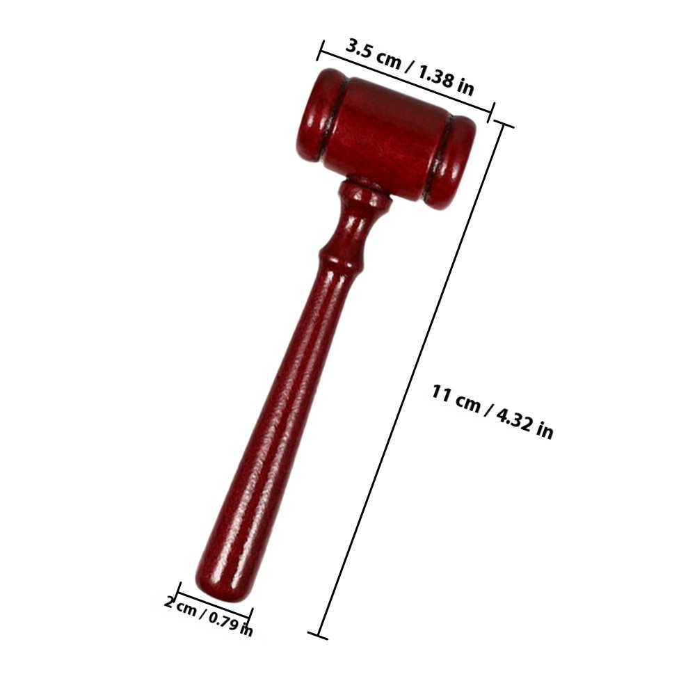 2個入り木製裁判官用ハンマー、裁判官用小槌、正義の木槌、繊細 - Woodworking Auctions のレビューと価格