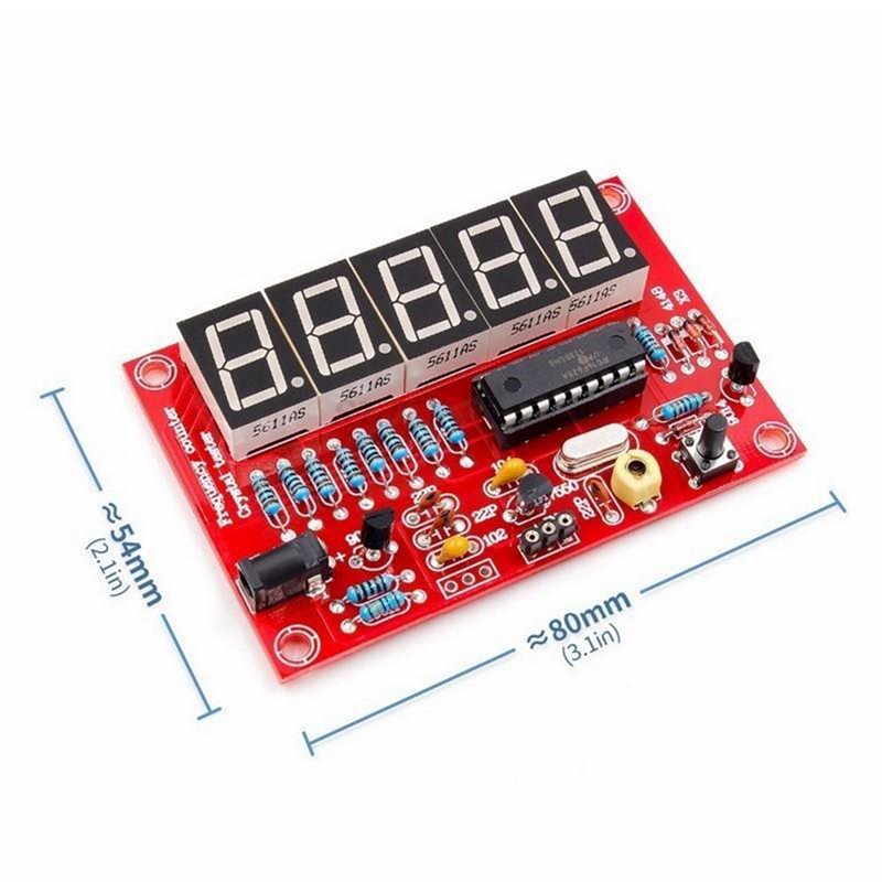 HLZS-4X DIYデジタルLED周波数カウンター 1Hz - Woodworking Youtube のレビューと価格